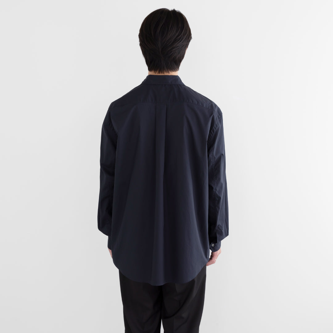 Relaxed Fit L/S Shirt -navy-