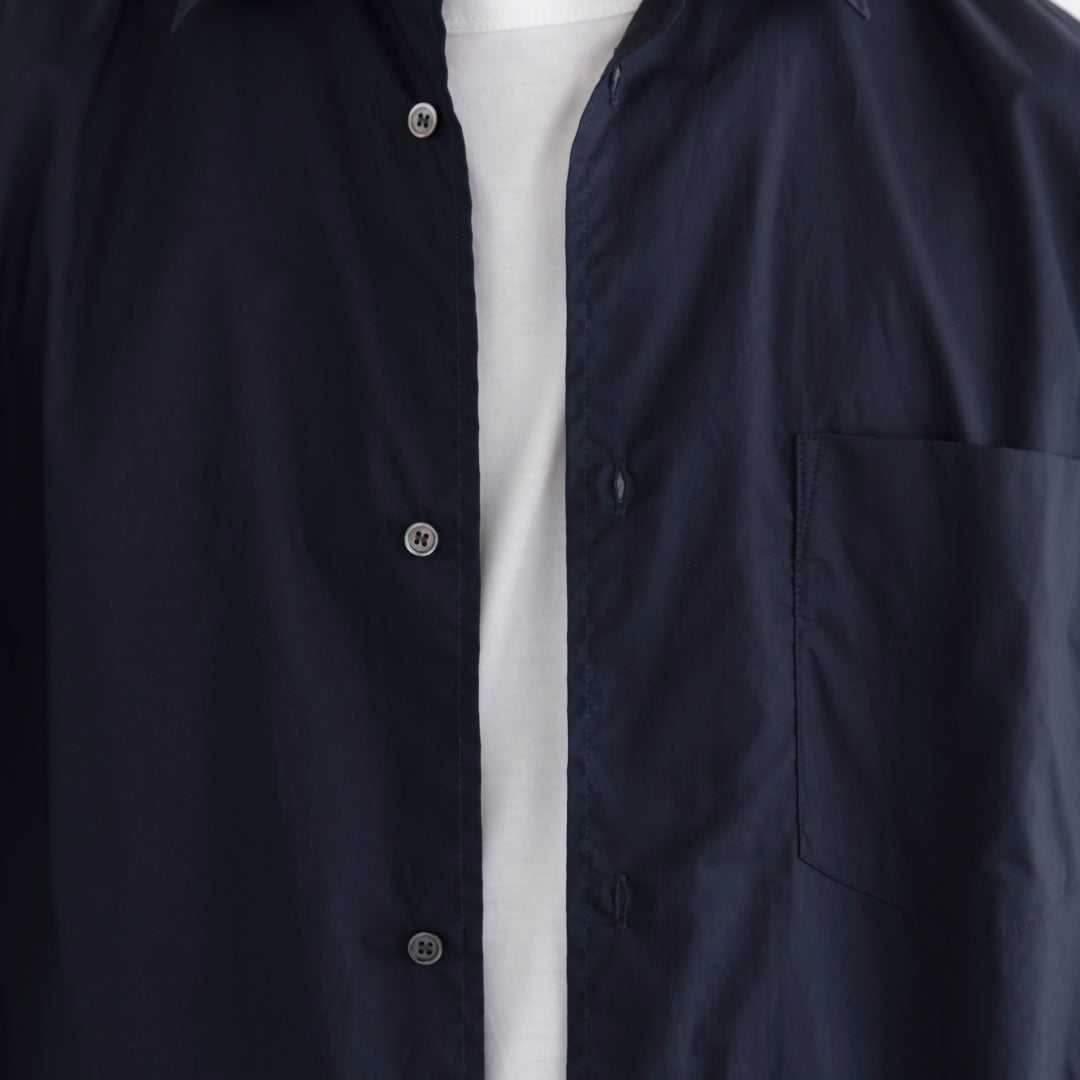 Relaxed Fit L/S Shirt -navy-