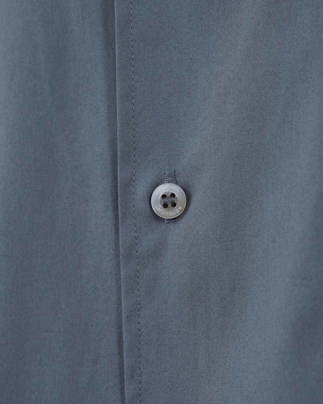 Relaxed Fit Regular Collar L/S Shirt -dark gray-