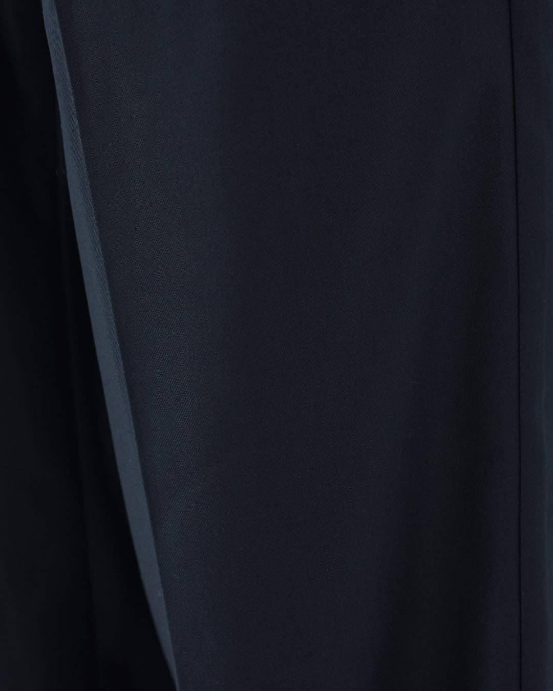 2Tuck Wide Slacks -navy-