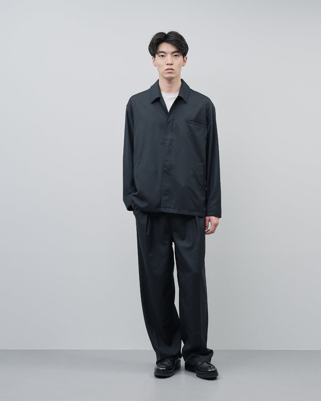 Baker Design Wide Slacks -black-