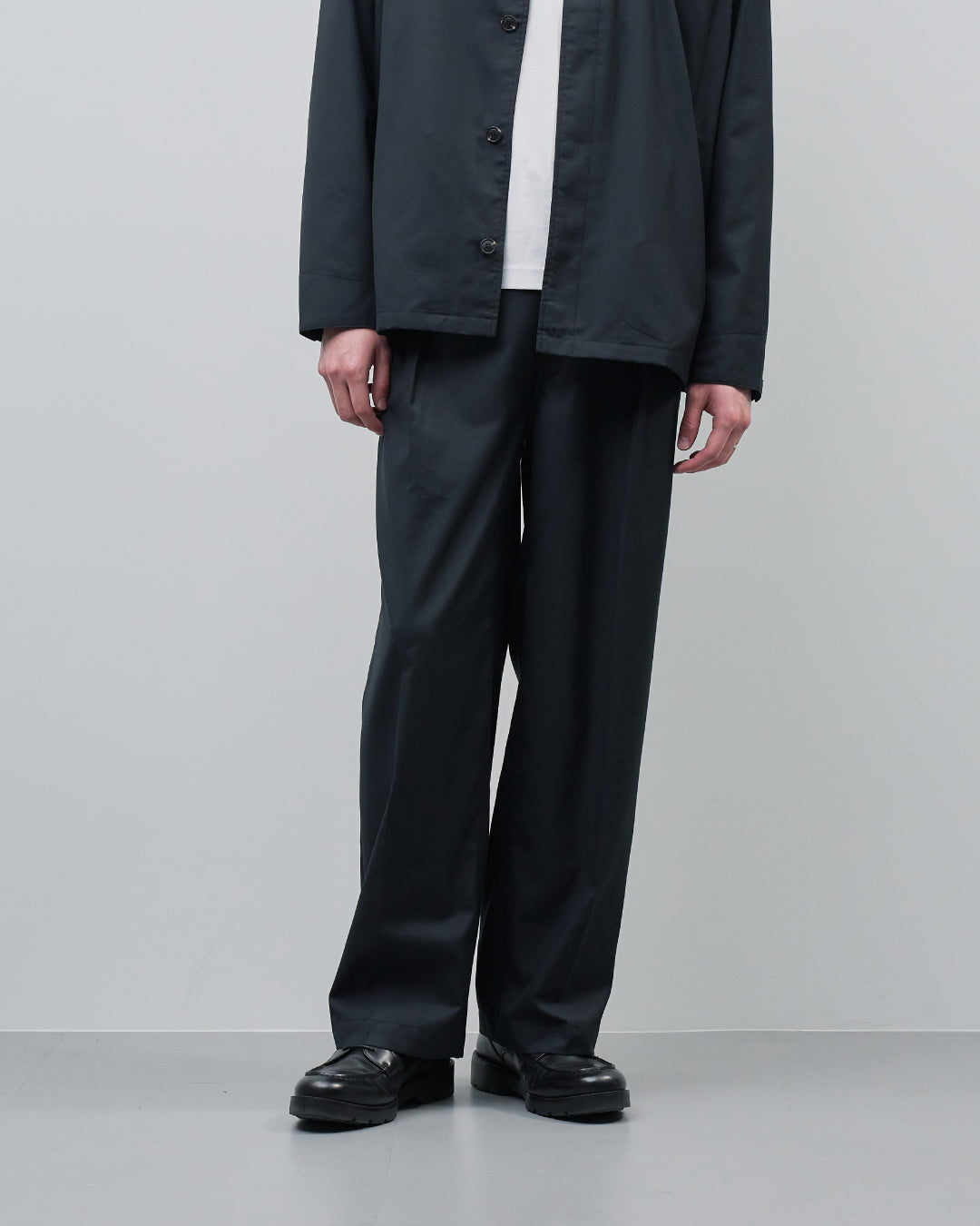 Baker Design Wide Slacks -black-