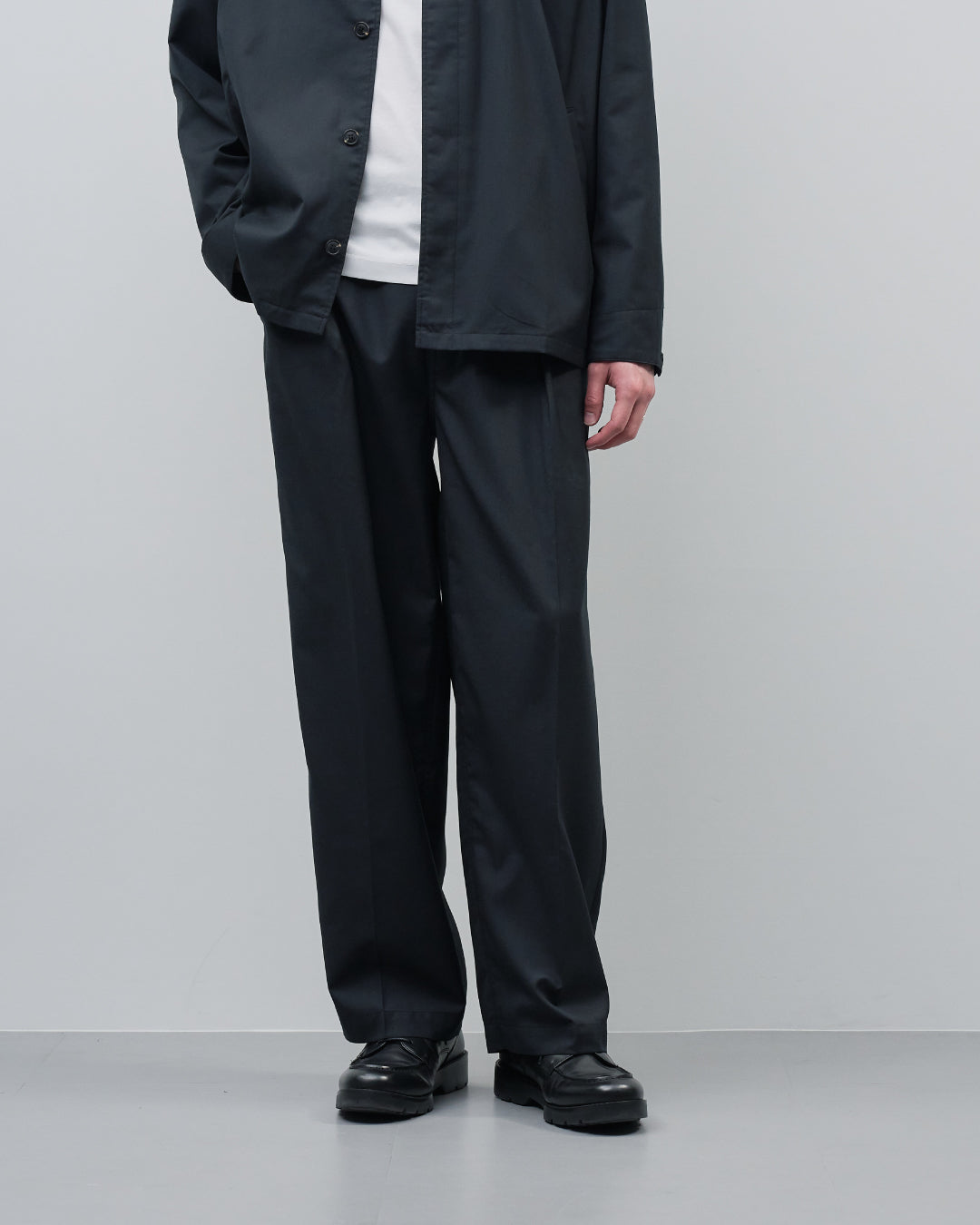 Baker Design Wide Slacks -black-