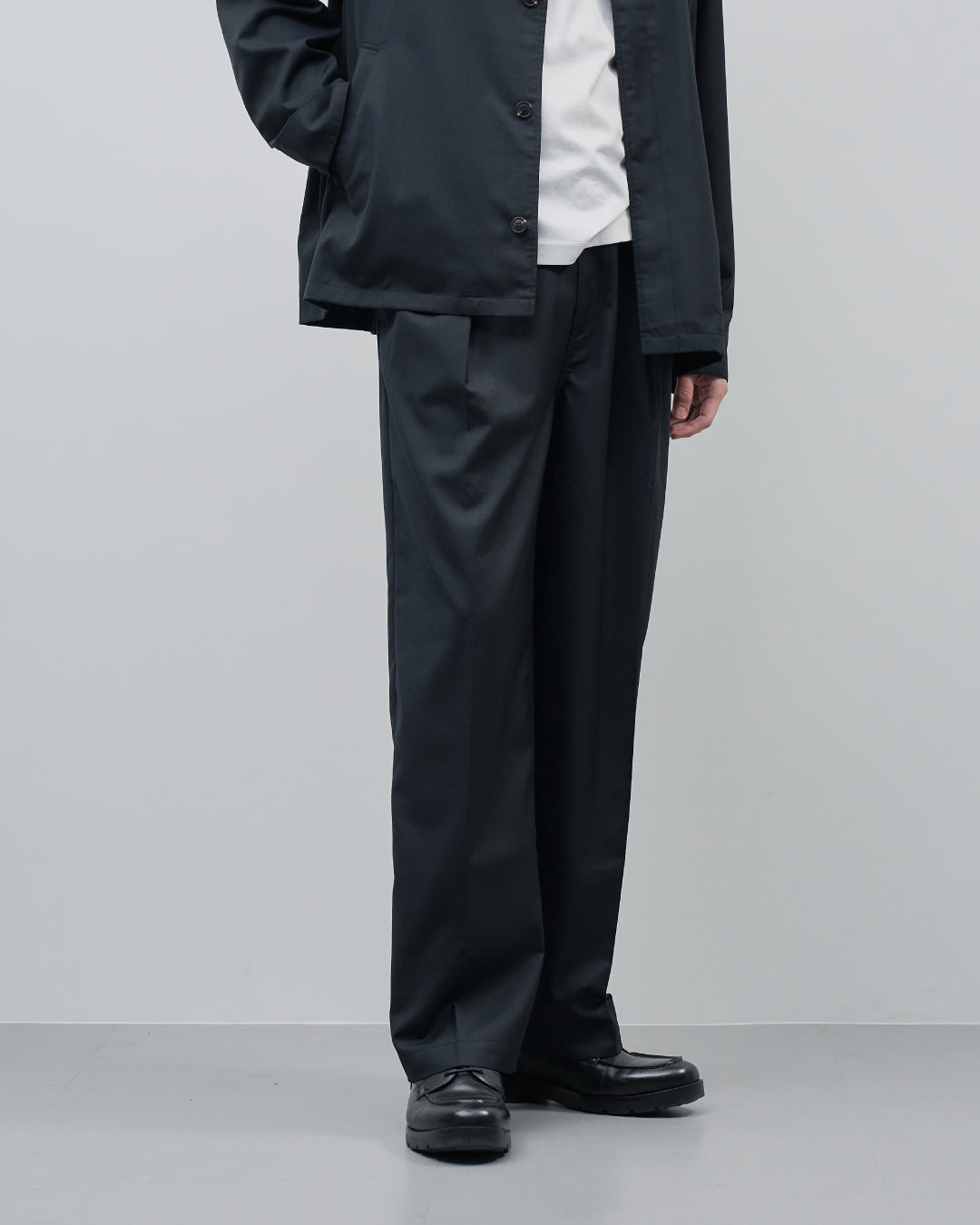 Baker Design Wide Slacks -black-