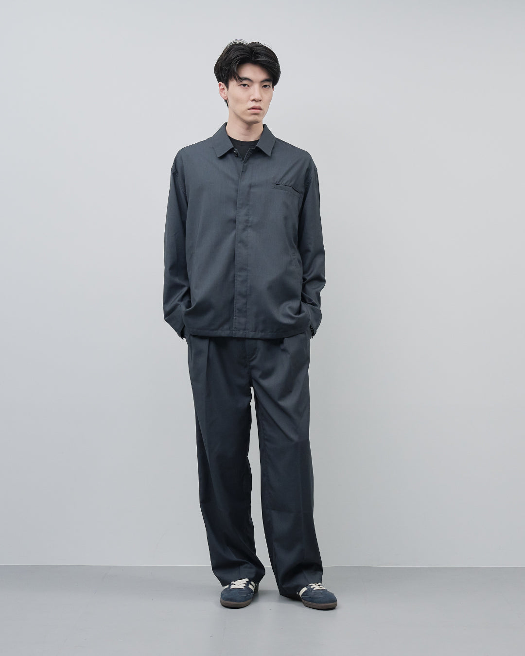 Baker Design Wide Slacks -dark gray-