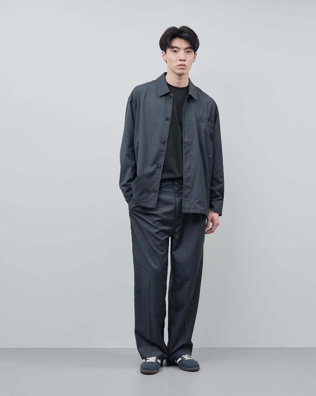 Baker Design Wide Slacks -dark gray-