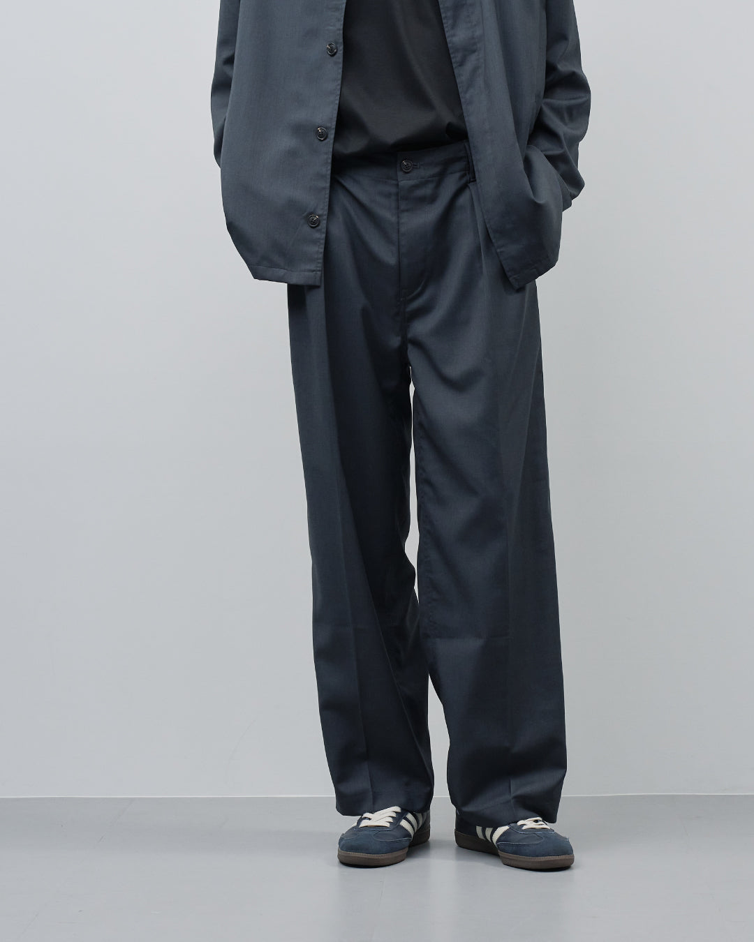 Baker Design Wide Slacks -dark gray-