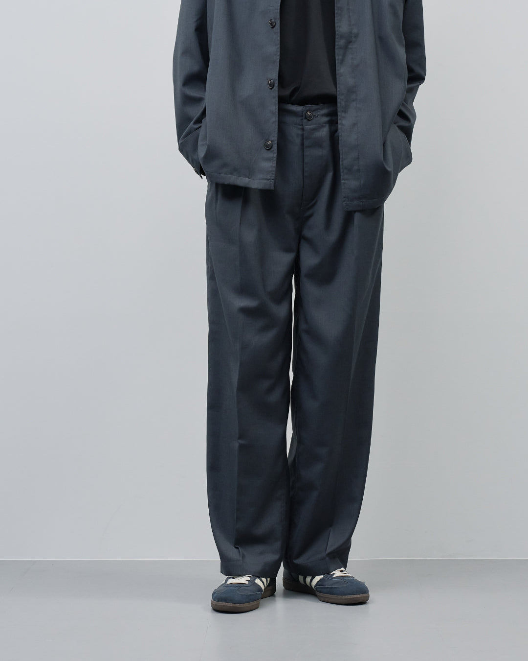 Baker Design Wide Slacks -dark gray-