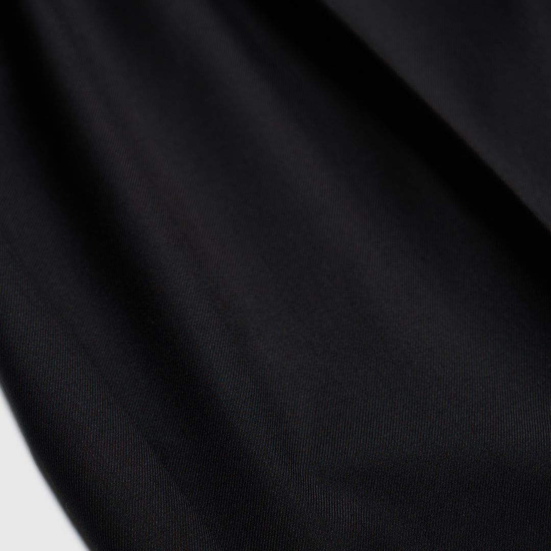 2Tuck Wide Slacks-black-