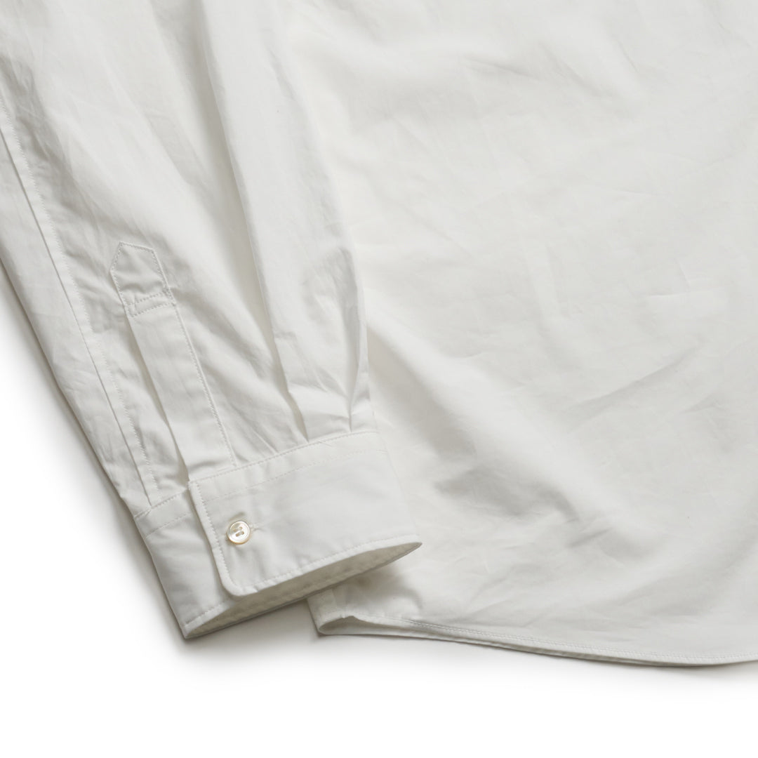Relaxed Fit L/S Shirt -white-
