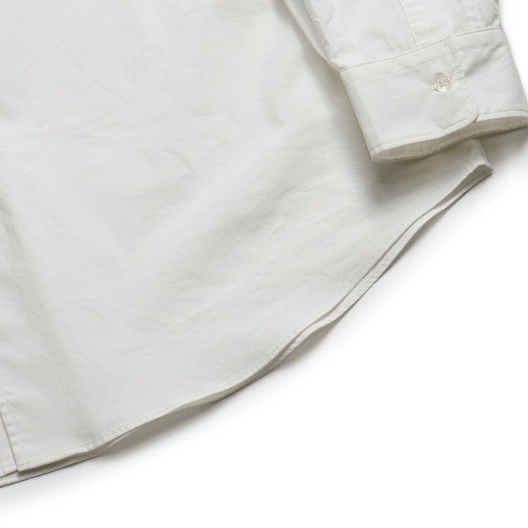 Relaxed Fit L/S Shirt -white-
