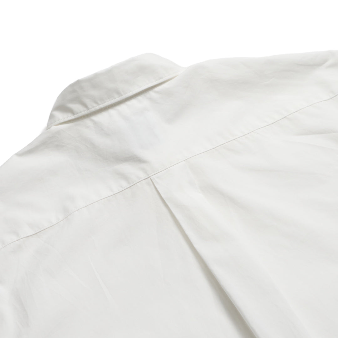 Relaxed Fit L/S Shirt -white-