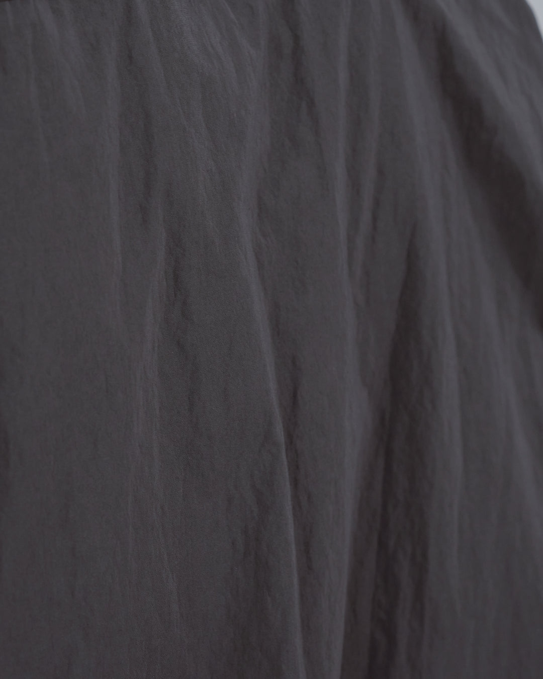 Cotton×Nylon Shirts Jacket -charcoal-