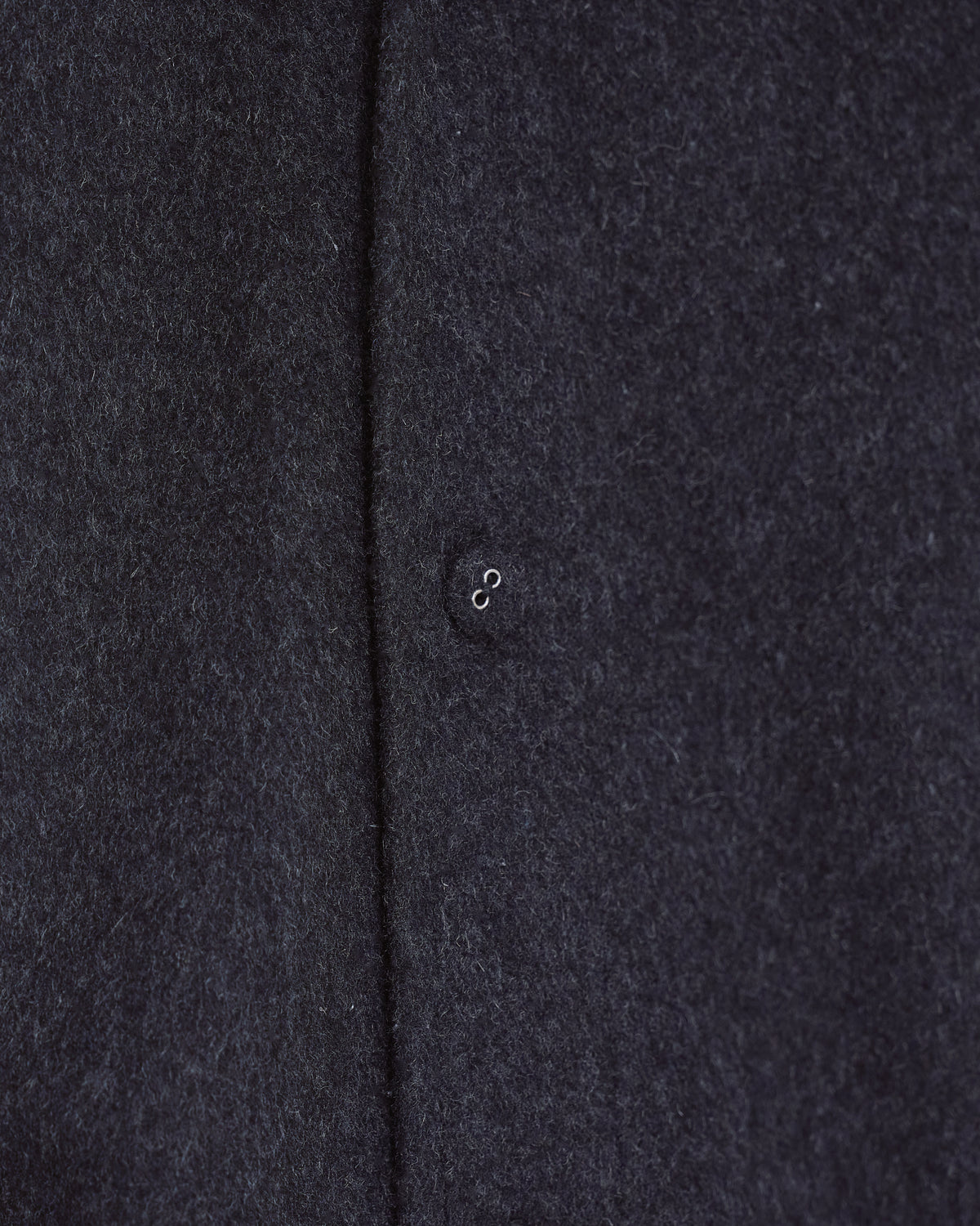 Relaxed Fit Light Melton Shirt -black-