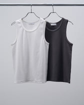 Pack Tank Top -white×charcoal-