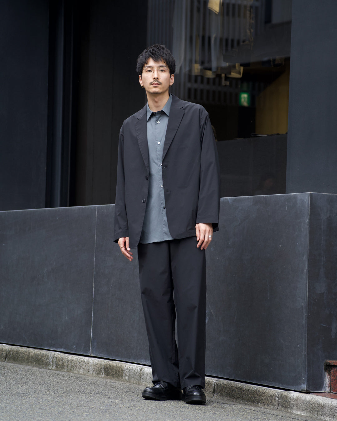 SOLOTEX Easy Slacks -black-（2）