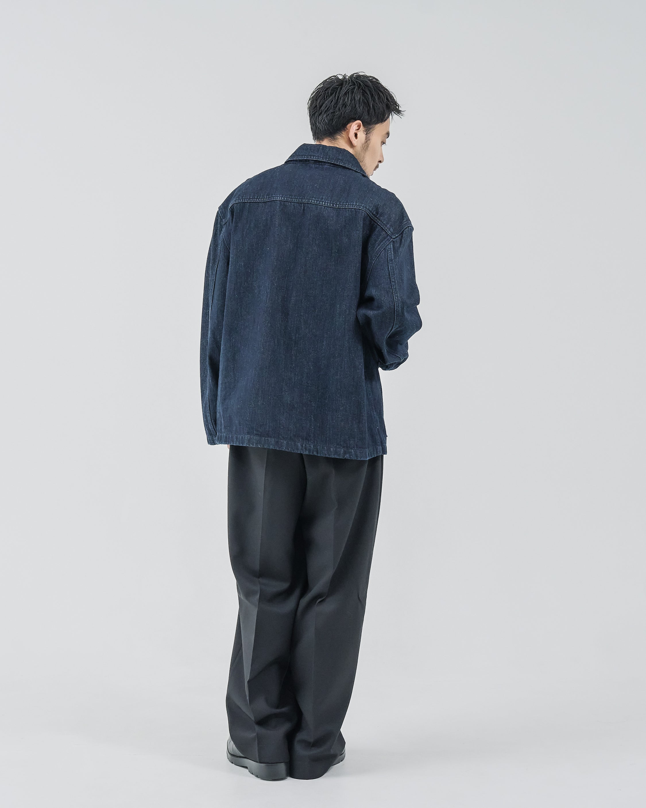 Relaxed Fit Denim Jacket -indigo-｜メンズアパレル｜【公式】RETOUCH