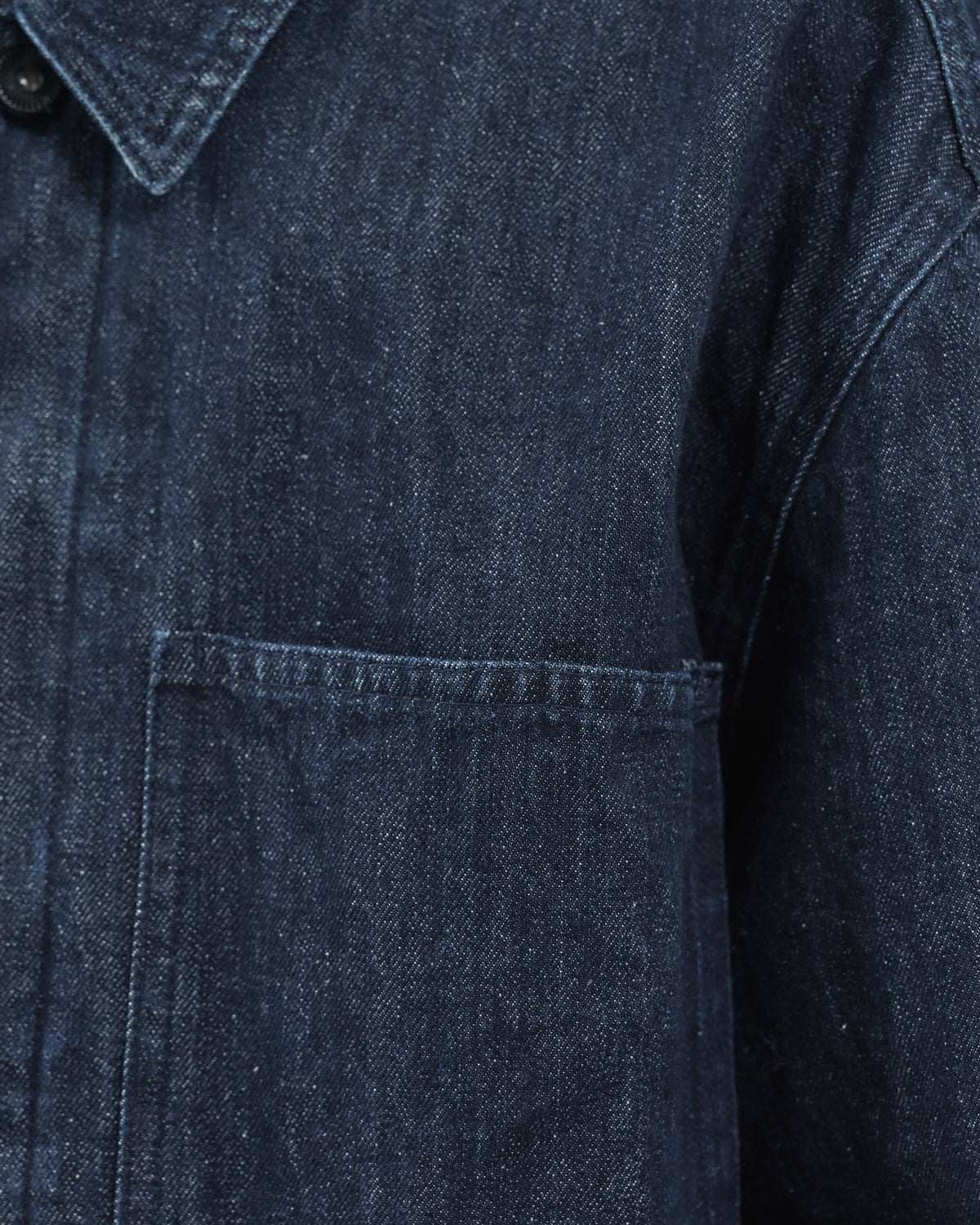Relaxed Fit Denim Jacket -indigo-（11）
