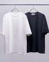 Pack S/S Tee -white×navy-