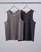 Pack Tank Top -greige×charcoal-