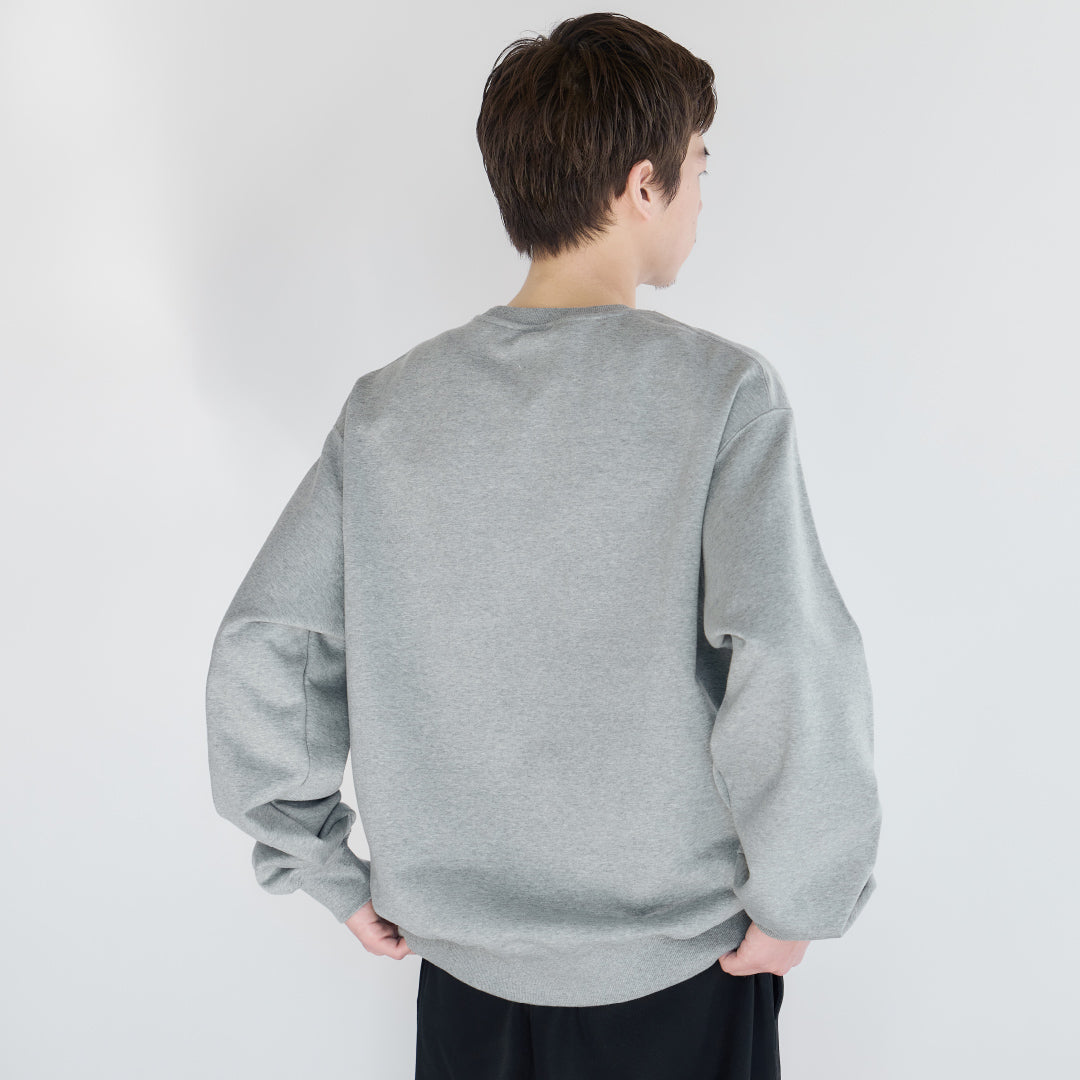 Crewneck Sweat Shirts - gray