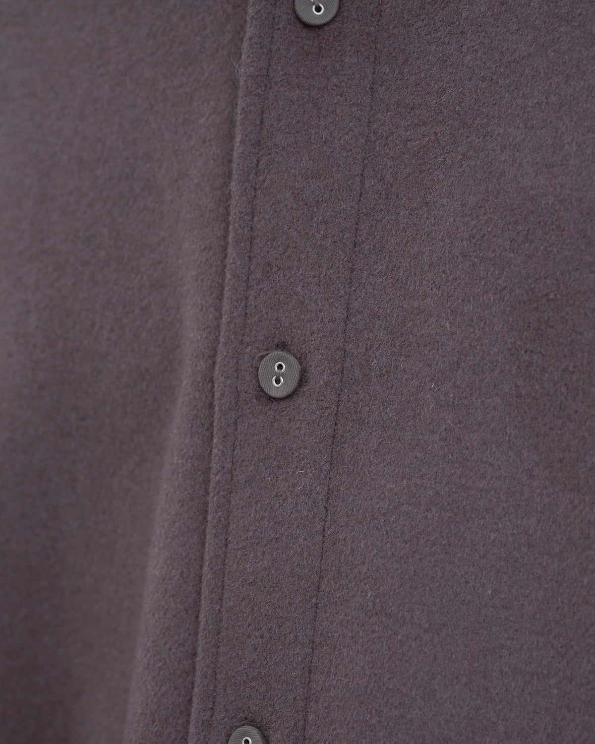 Relaxed Fit Light Melton Shirt -brown-