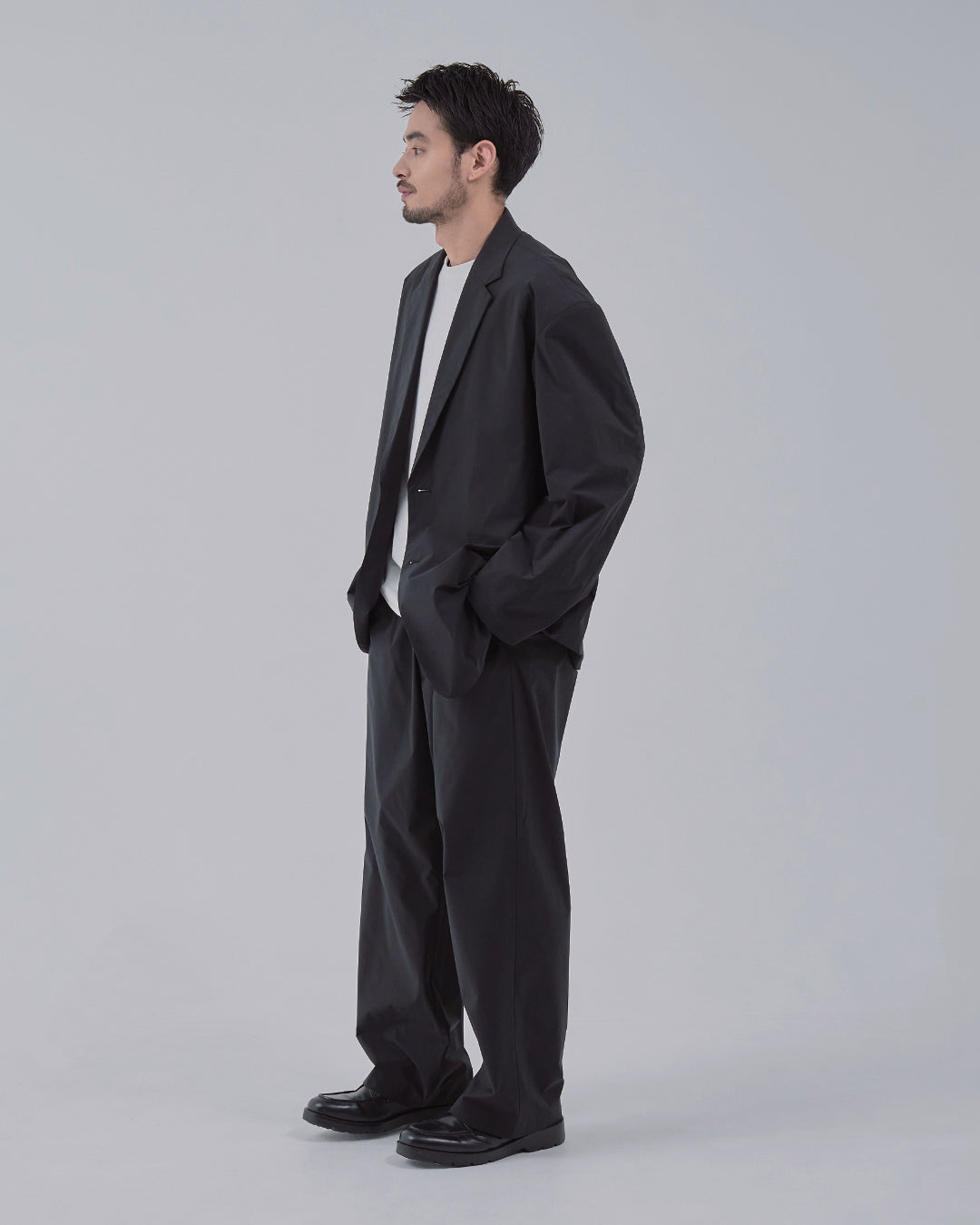 SOLOTEX Easy Slacks -black-