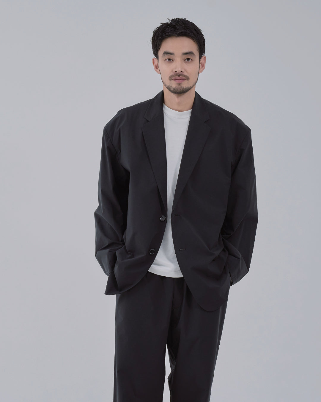 SOLOTEX Easy Tailored Jacket -black-