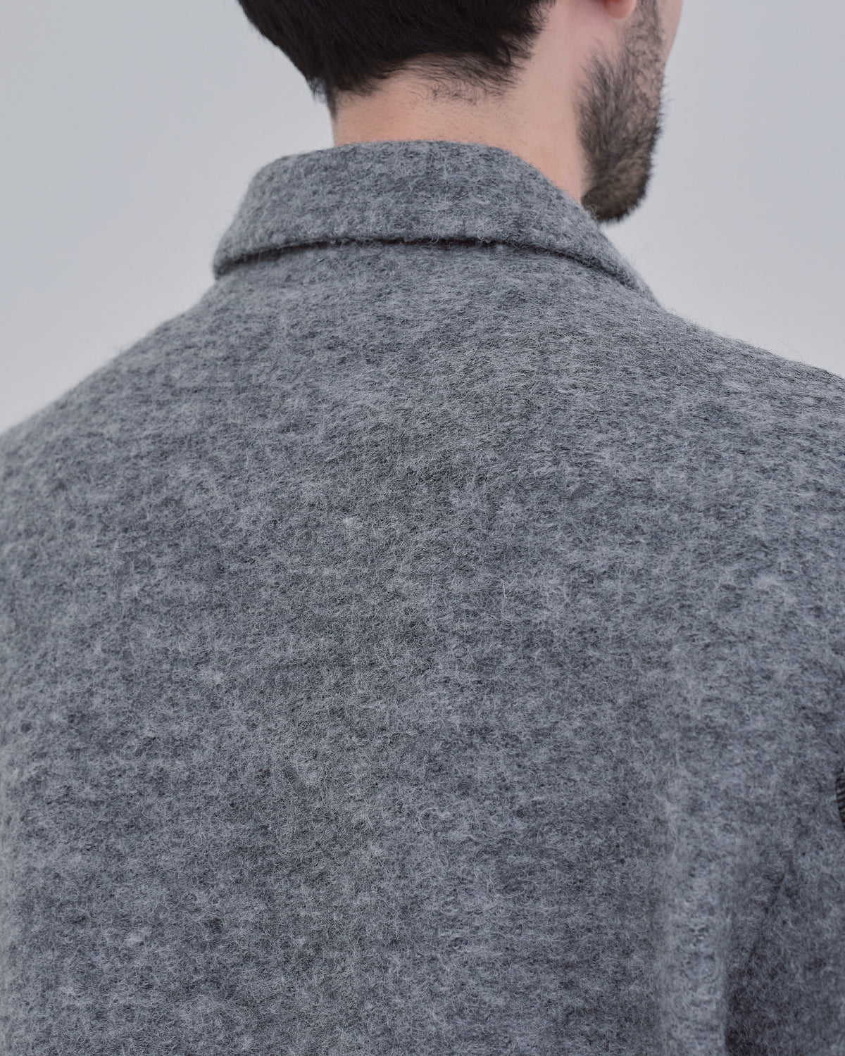 Sliver Knit Jacket -gray-（10）