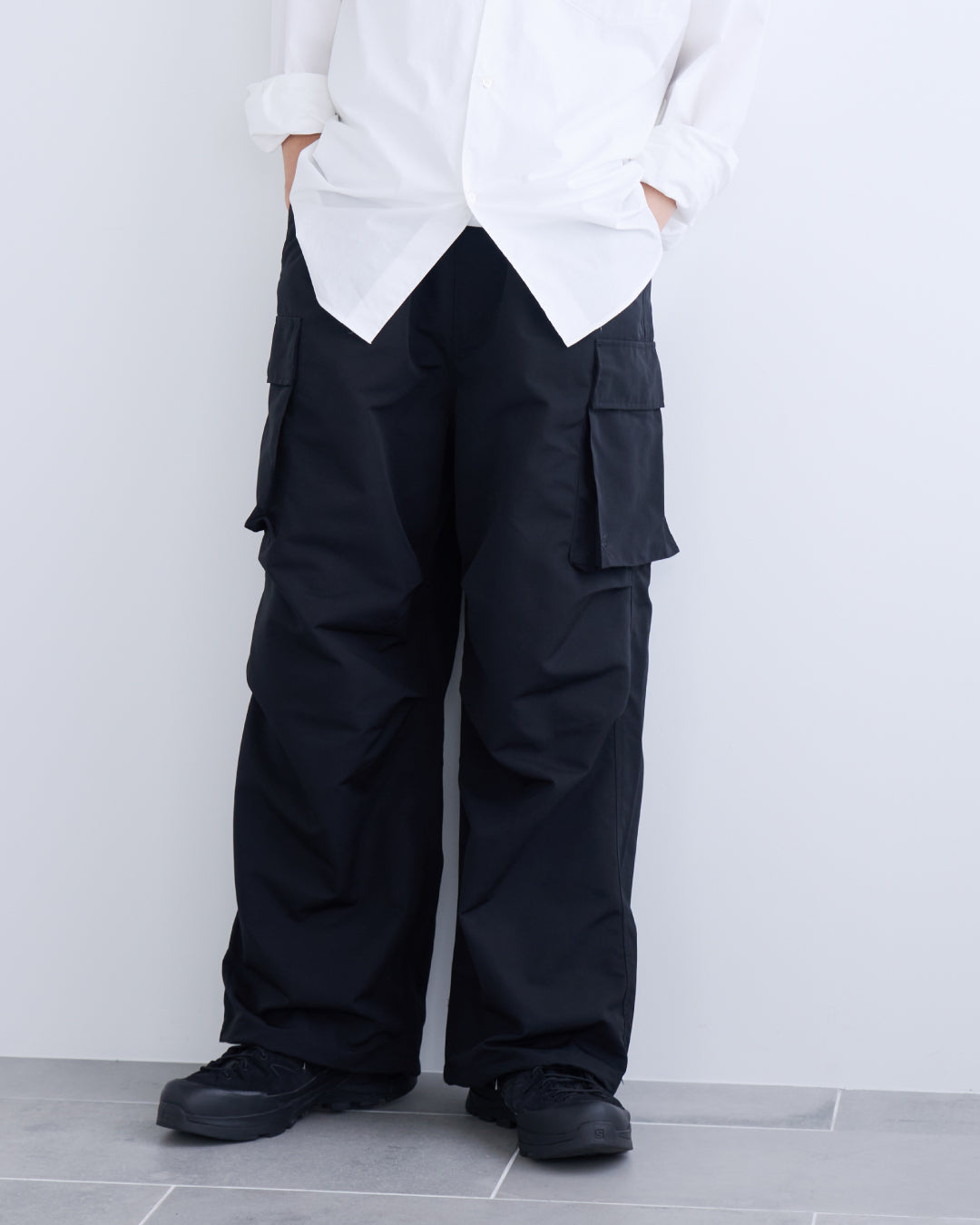 Wide Straight Cargo Pants