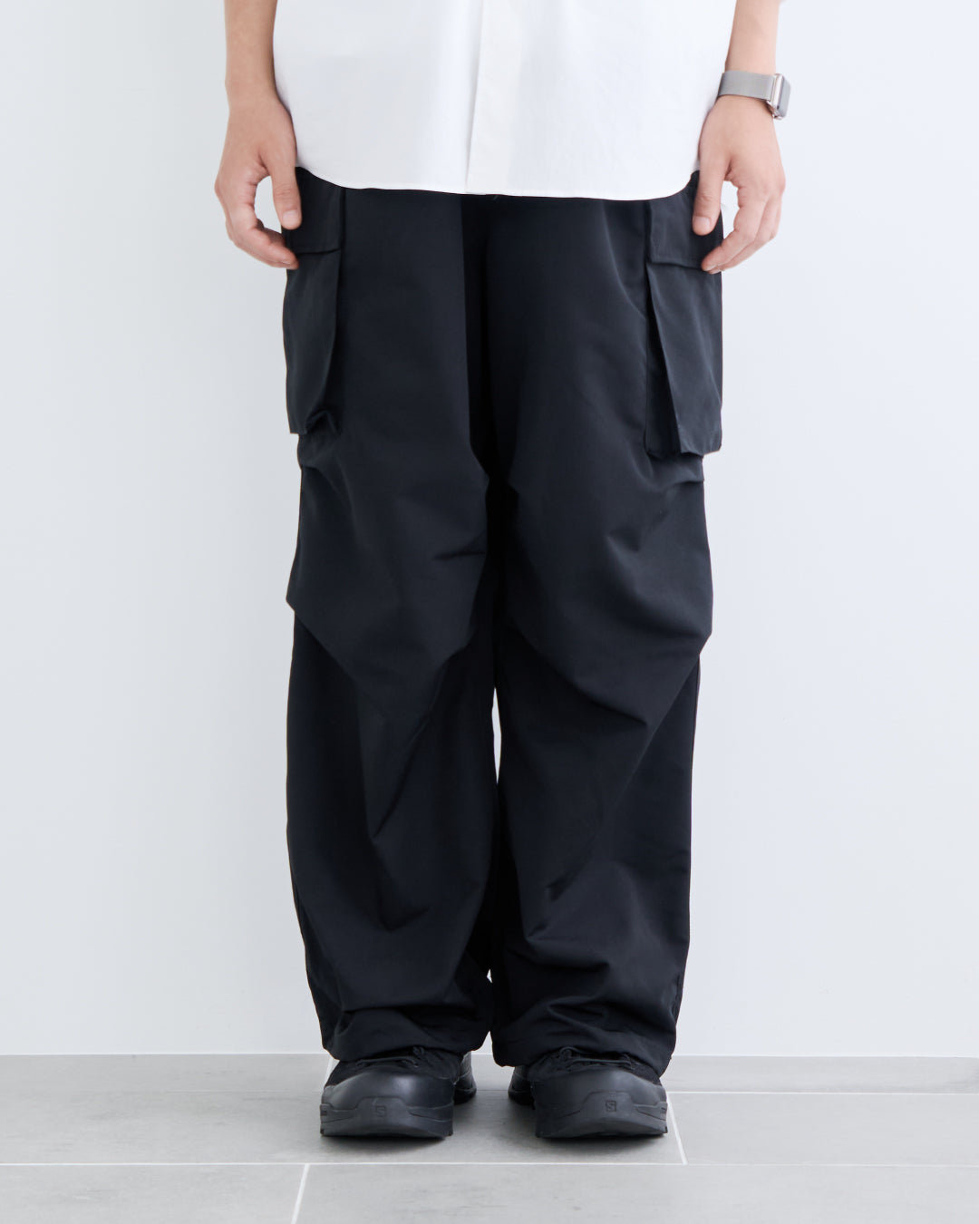 reversal NYLON WIDE CARGO PANTS Lサイズ Wide Straight Cargo Pants