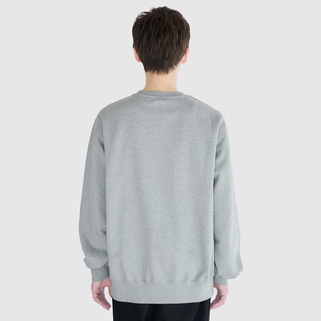 Crewneck Sweat Shirts - gray