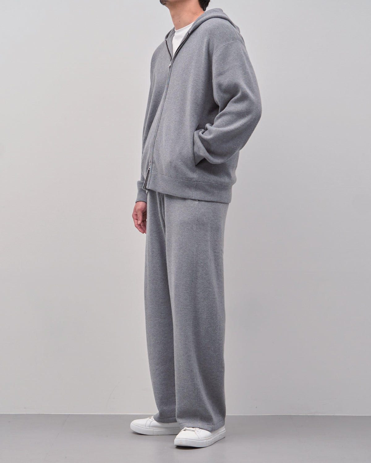 Knit Easy Pants -gray-（9）