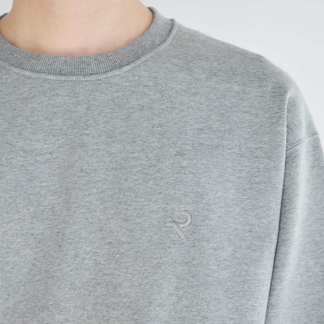 Crewneck Sweat Shirts - gray