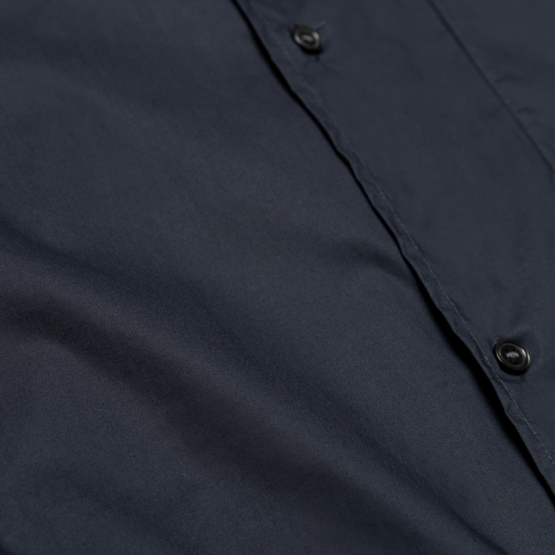 Relaxed Fit L/S Shirt -navy-
