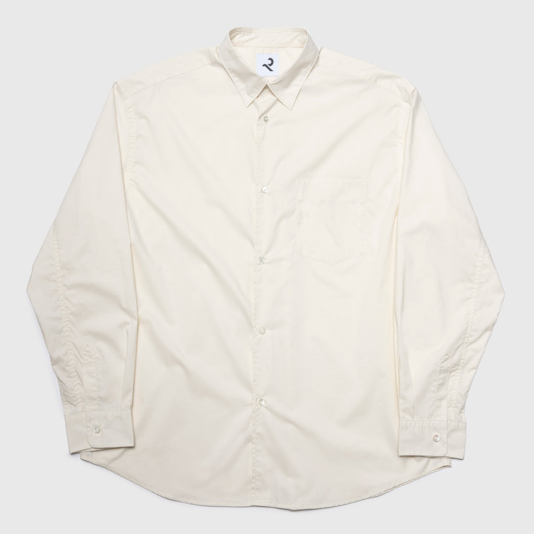 Relaxed Fit L/S Shirt -ivory-