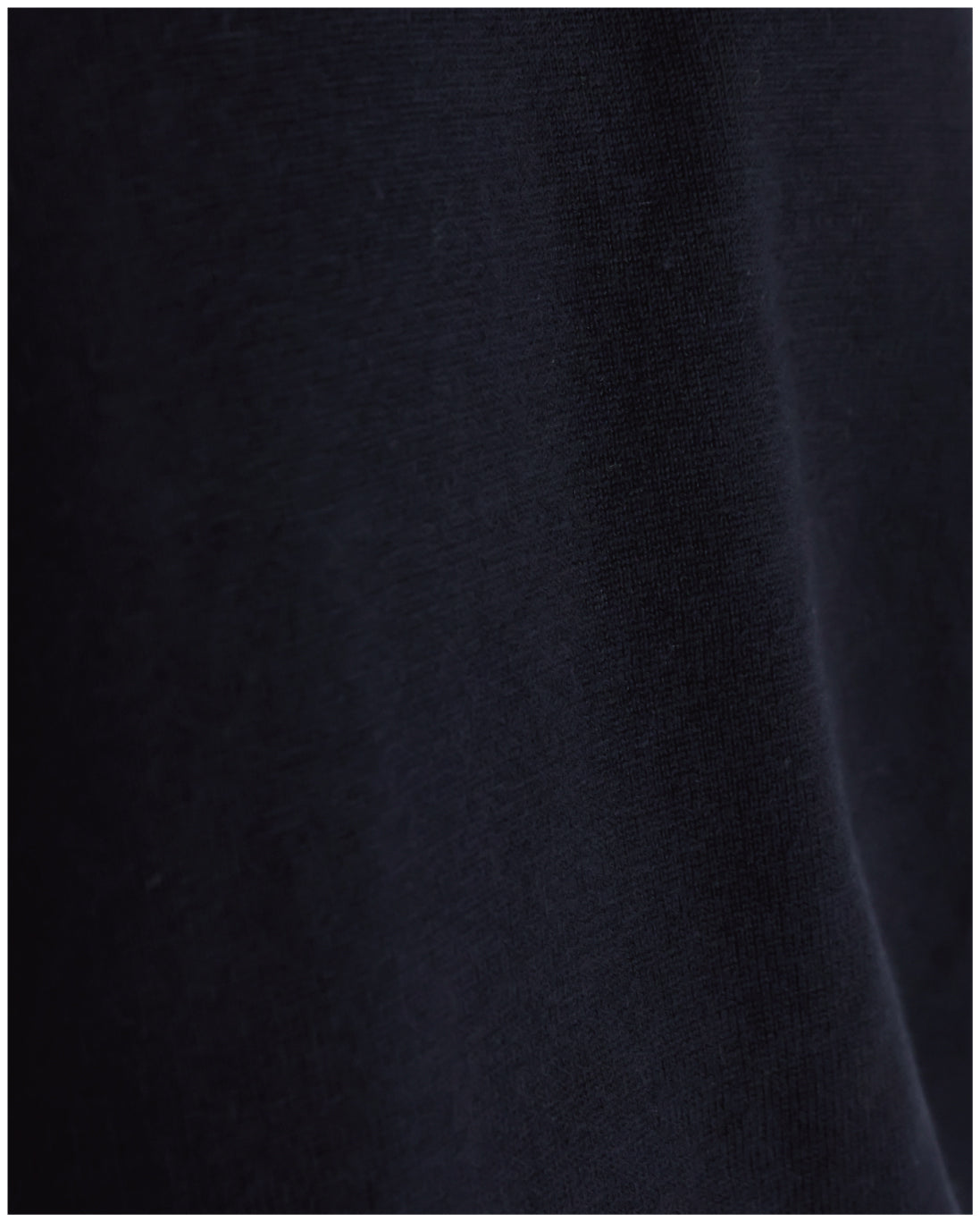 14G Cashmere Mix Mockneck Knit -black-