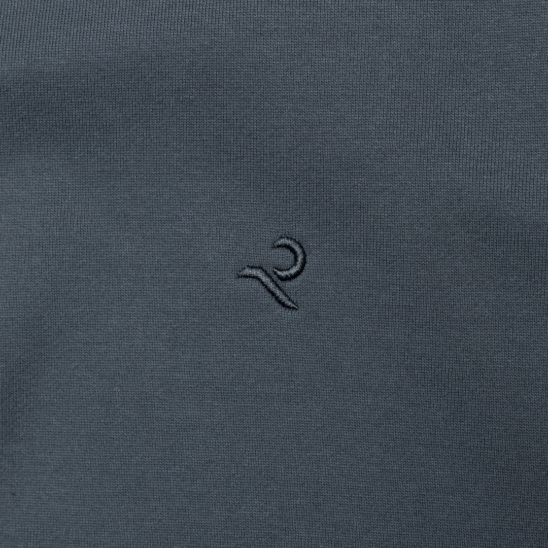 Crewneck Sweat Shirts -blue gray-
