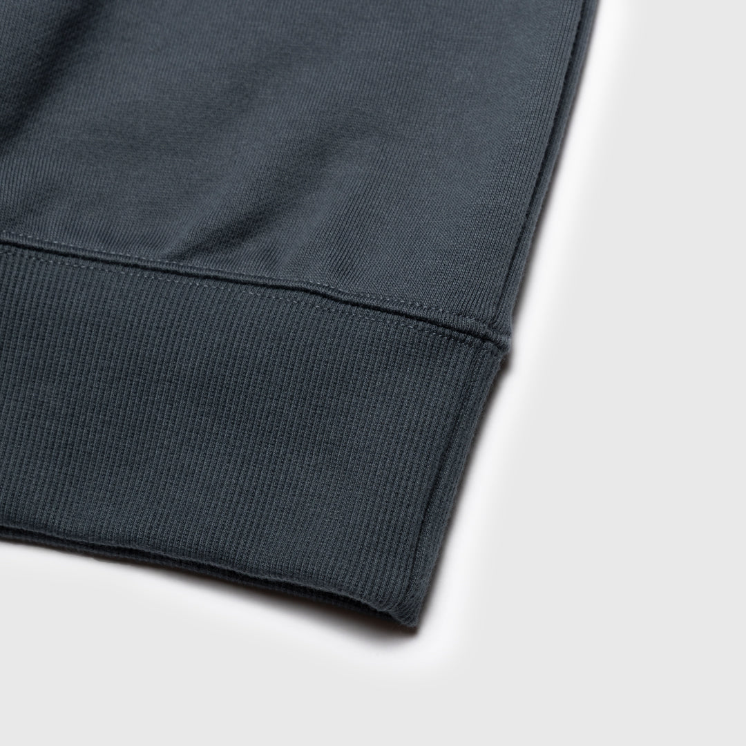 Crewneck Sweat Shirts -blue gray-