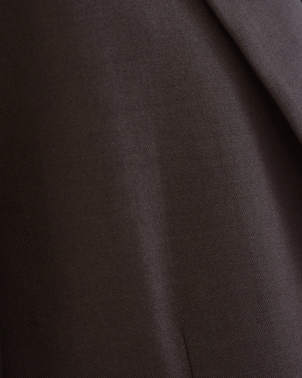 Wool Touch Tailored Jacket -brown-