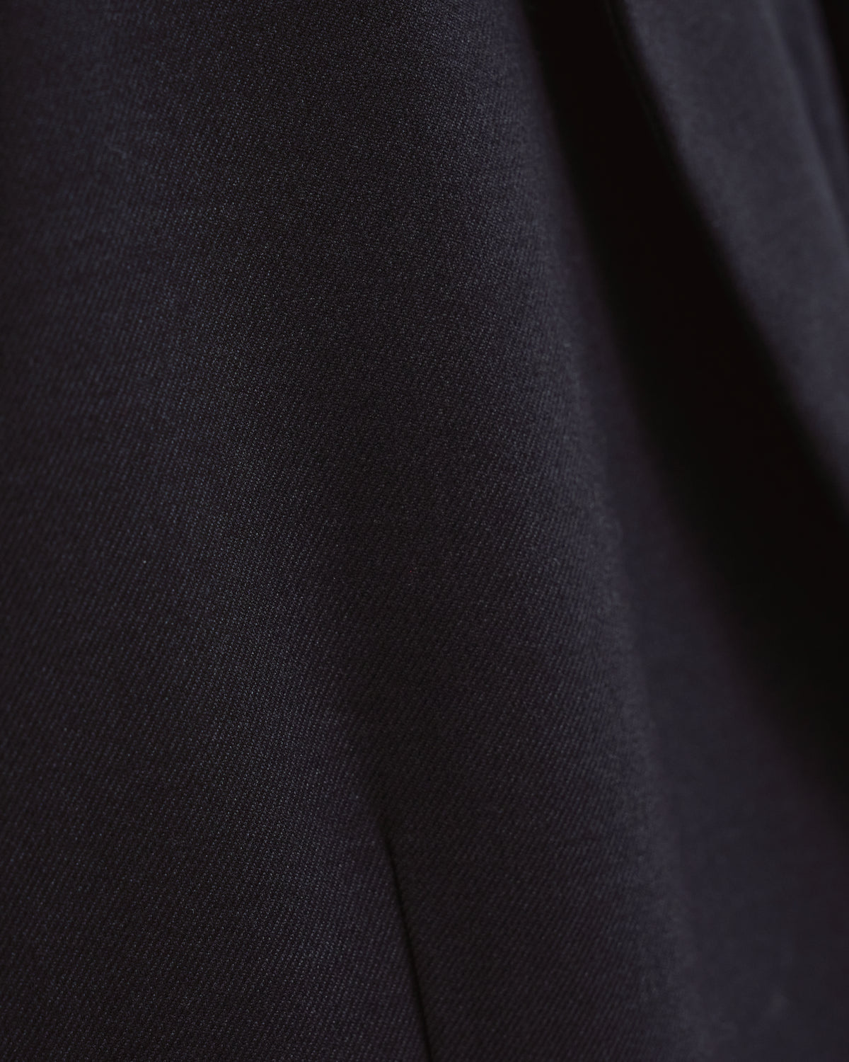 Wool Touch Tailored Jacket -black-（6）