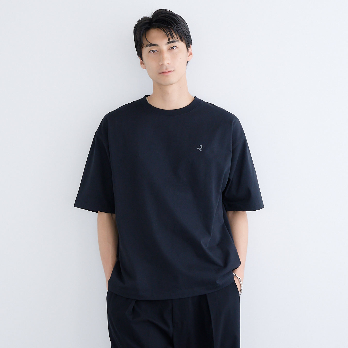 2Pack Crewneck Tee -black-