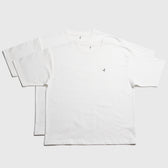 2Pack Crewneck Tee -white-