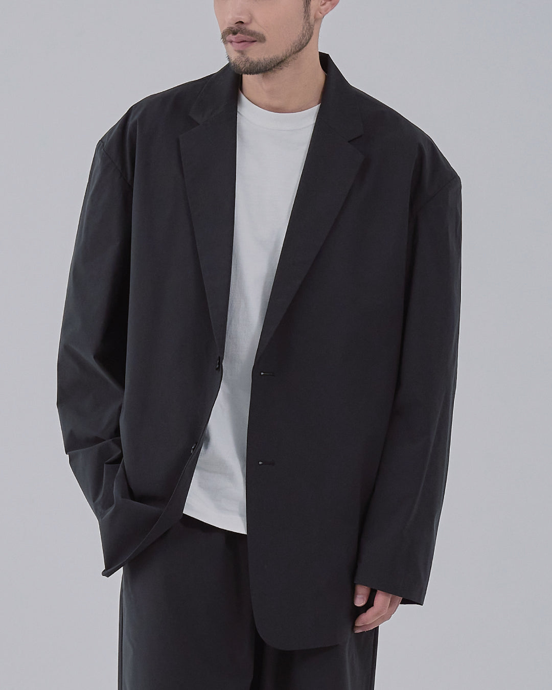 未使用◆Theory luxe 24ss COSIMO ジャケット 40 スーツ SOLOTEX Easy Tailored Jacket -black-