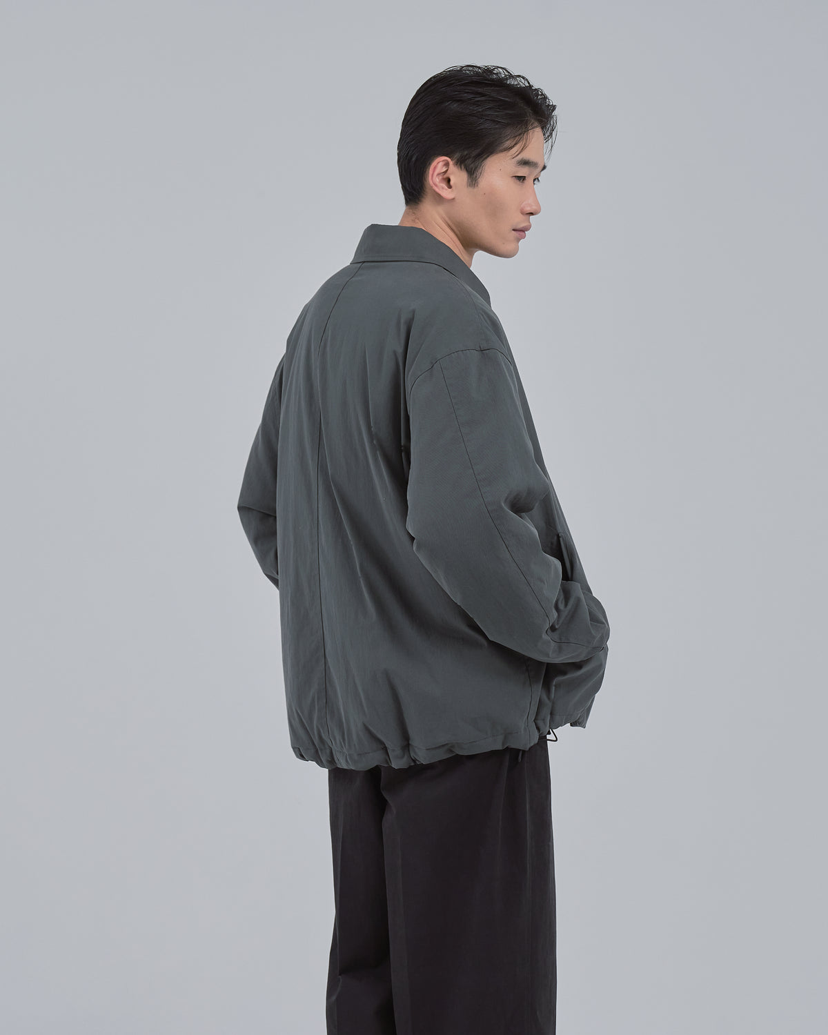 Padded CPO Jacket -charcoal-