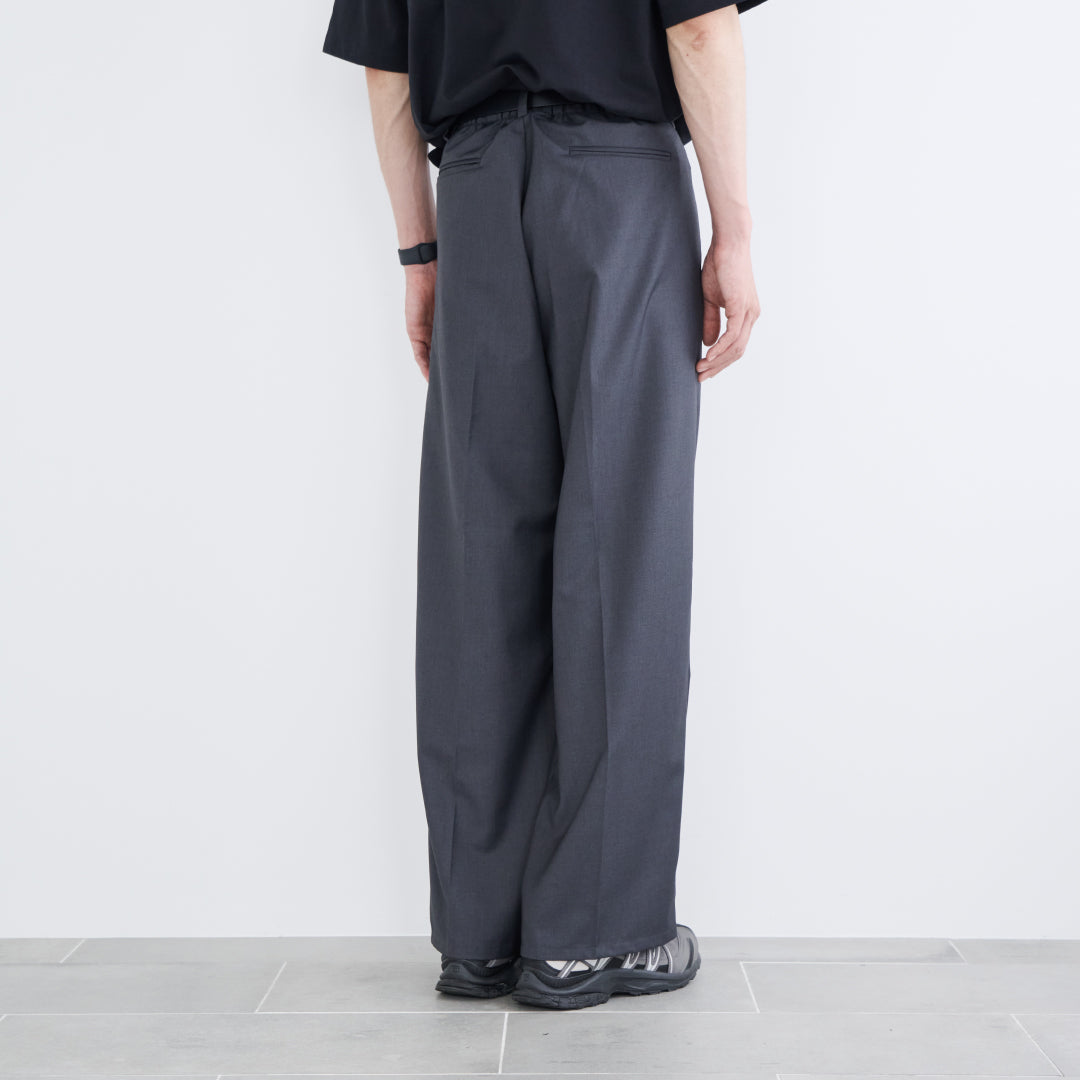 パンツ Old Euro 2tuck Wide Gray Trousers 2Tuck Wide Slacks-gray-