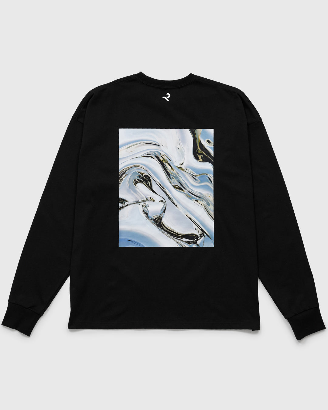 L/S Tee "flow" - black