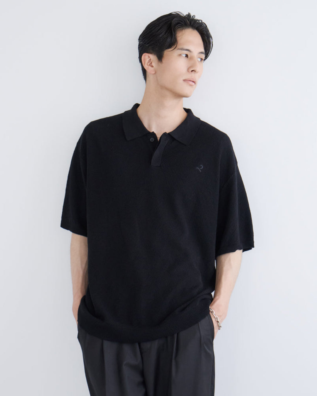 Knit Polo Shirt