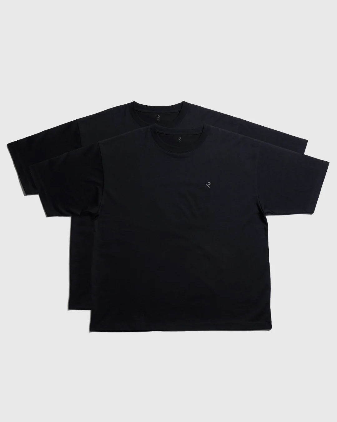 2Pack Crewneck Tee -black-