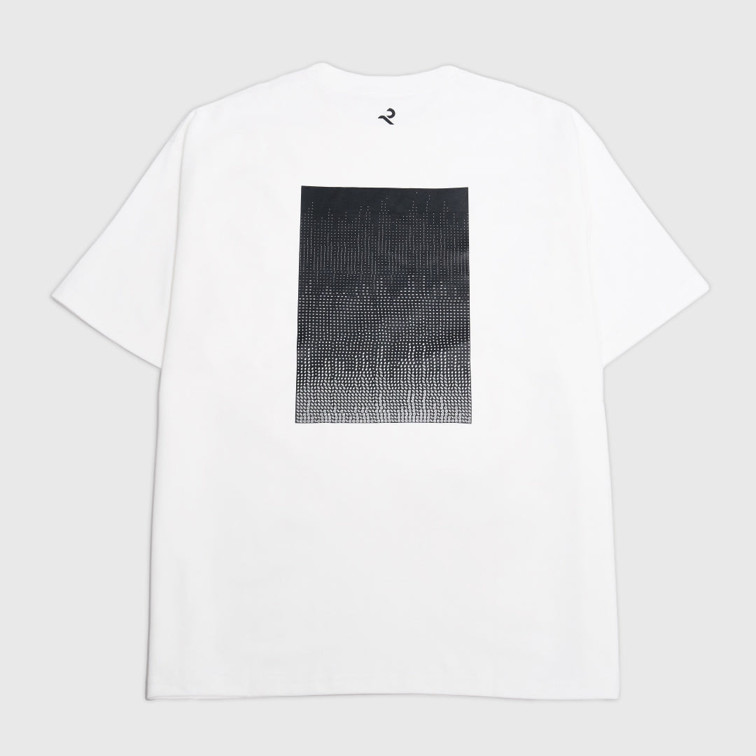 AA BACKPRINT Tee - white